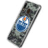 NHL Edmonton Oilers Camo Galaxy A30 Clear Case