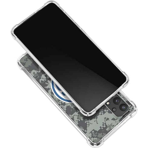 NHL Edmonton Oilers Camo Galaxy A32 5G Clear Case