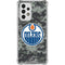 NHL Edmonton Oilers Camo Galaxy A33 5G Clear Case