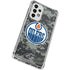 NHL Edmonton Oilers Camo Galaxy A33 5G Clear Case