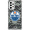 NHL Edmonton Oilers Camo Galaxy A53 5G Clear Case