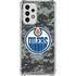 NHL Edmonton Oilers Camo Galaxy A53 5G Clear Case