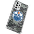 NHL Edmonton Oilers Camo Galaxy A53 5G Clear Case
