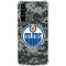 NHL Edmonton Oilers Camo Galaxy A54 5G Clear Case