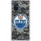 NHL Edmonton Oilers Camo Galaxy A71 5G Clear Case