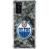 NHL Edmonton Oilers Camo Galaxy Note20 5G Clear Case