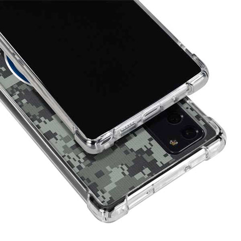 NHL Edmonton Oilers Camo Galaxy Note20 5G Clear Case