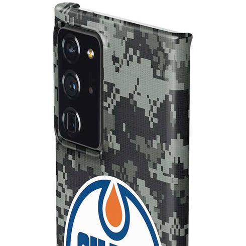 NHL Edmonton Oilers Camo Galaxy Note20 Ultra 5G Lite Case