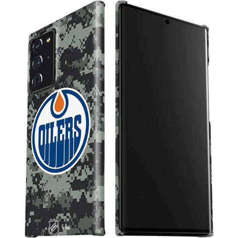 NHL Edmonton Oilers Camo Galaxy Note20 Ultra 5G Lite Case
