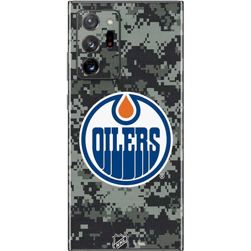 NHL Edmonton Oilers Camo Galaxy Note20 Ultra 5G Skin