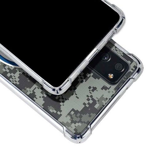 NHL Edmonton Oilers Camo Galaxy S20 FE Clear Case
