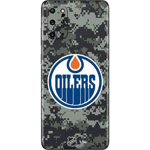 NHL Edmonton Oilers Camo Galaxy S20 Plus Skin