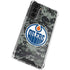 NHL Edmonton Oilers Camo Galaxy S21 FE Clear Case
