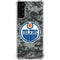 NHL Edmonton Oilers Camo Galaxy S21 Plus 5G Clear Case