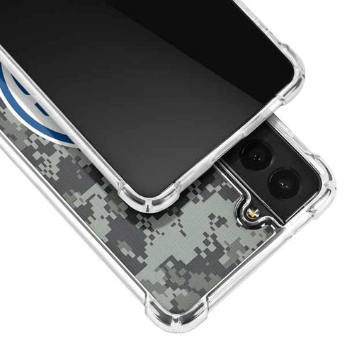 NHL Edmonton Oilers Camo Galaxy S21 Plus 5G Clear Case