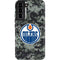 NHL Edmonton Oilers Camo Galaxy S22 Plus Pro Case