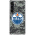 NHL Edmonton Oilers Camo Galaxy S23 Clear Case
