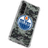 NHL Edmonton Oilers Camo Galaxy S23 Clear Case