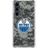 NHL Edmonton Oilers Camo Galaxy S23 FE Clear Case