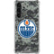NHL Edmonton Oilers Camo Galaxy S23 Plus Clear Case