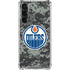 NHL Edmonton Oilers Camo Galaxy S23 Plus Clear Case