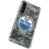 NHL Edmonton Oilers Camo Galaxy S23 Plus Clear Case