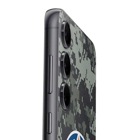 NHL Edmonton Oilers Camo Galaxy S23 Skin