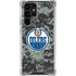 NHL Edmonton Oilers Camo Galaxy S24 Ultra Clear Case