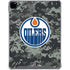NHL Edmonton Oilers Camo iPad Pro 12.9in (2020) Clear Case