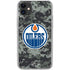 NHL Edmonton Oilers Camo iPhone 11 Clear Case