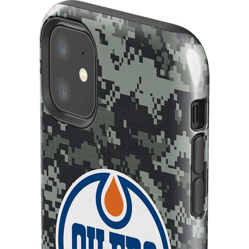 NHL Edmonton Oilers Camo iPhone 11 Impact Case