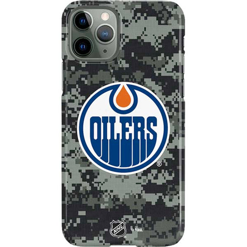 NHL Edmonton Oilers Camo iPhone 11 Pro Lite Case