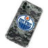 NHL Edmonton Oilers Camo iPhone 11 Pro Max Clear Case