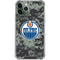NHL Edmonton Oilers Camo iPhone 11 Pro Max Clear Case