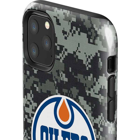 NHL Edmonton Oilers Camo iPhone 11 Pro Max Impact Case