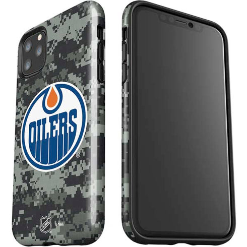 NHL Edmonton Oilers Camo iPhone 11 Pro Max Impact Case