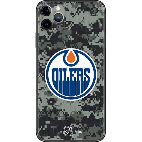 NHL Edmonton Oilers Camo iPhone 11 Pro Max Skin