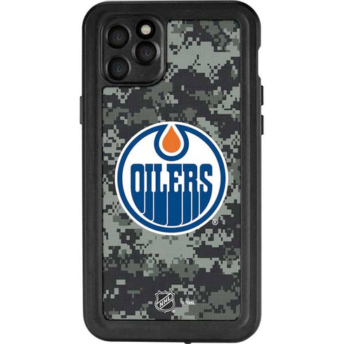 NHL Edmonton Oilers Camo iPhone 11 Pro Max Waterproof Case