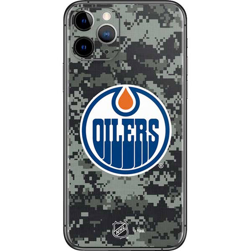 NHL Edmonton Oilers Camo iPhone 11 Pro Skin