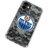 NHL Edmonton Oilers Camo iPhone 12 Clear Case