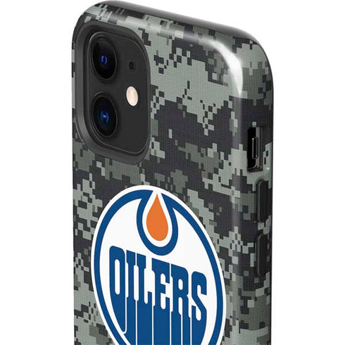 NHL Edmonton Oilers Camo iPhone 12 Impact Case
