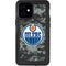 NHL Edmonton Oilers Camo iPhone 12 Mini Waterproof Case