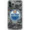 NHL Edmonton Oilers Camo iPhone 12 Pro Max Clear Case