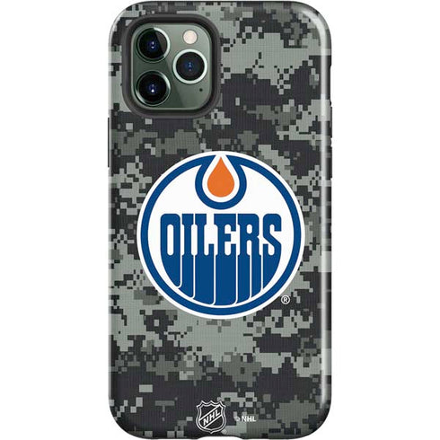 NHL Edmonton Oilers Camo iPhone 12 Pro Max Impact Case