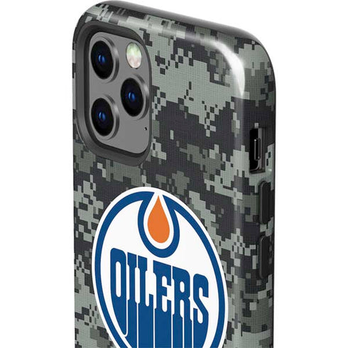 NHL Edmonton Oilers Camo iPhone 12 Pro Max Impact Case