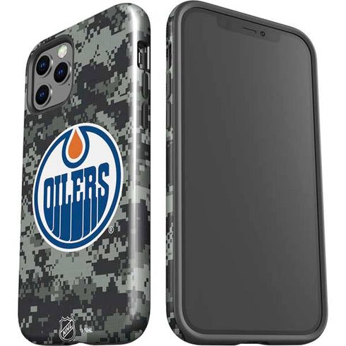 NHL Edmonton Oilers Camo iPhone 12 Pro Max Impact Case