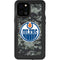 NHL Edmonton Oilers Camo iPhone 12 Pro Max Waterproof Case