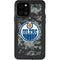 NHL Edmonton Oilers Camo iPhone 12 Pro Waterproof Case