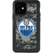 NHL Edmonton Oilers Camo iPhone 12 Waterproof Case