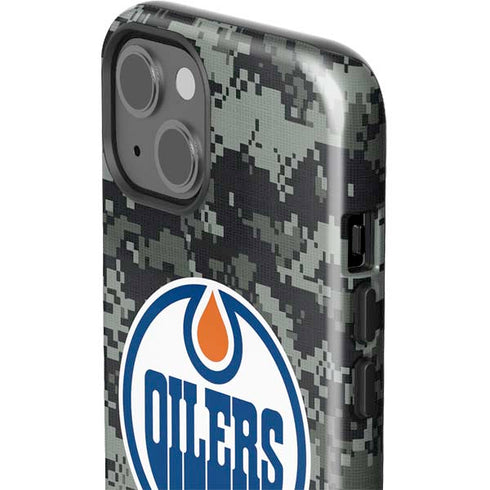 NHL Edmonton Oilers Camo iPhone 13 Impact Case